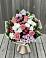 Букет цветов из: Альстромерии, Гвоздики, Розы и Хризантемы в Куркино