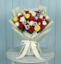 Букет цветов из:  Розы в Куркино