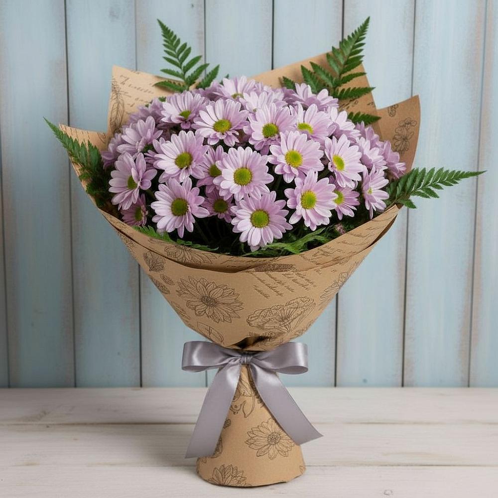 Букет цветов из: Хризантемы в Куркино