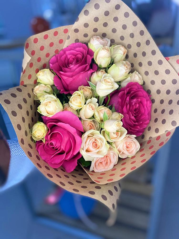 Букет цветов из: Розы в Куркино