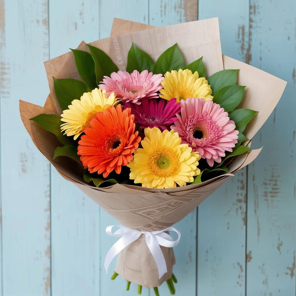 Букет цветов из: Герберы в Куркино