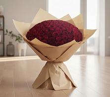 Букет 101 Красная роза в Куркино