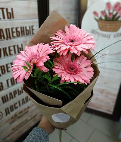 Букет цветов из: Герберы в Куркино