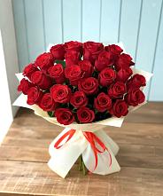 Букет 29 Красных роз в Куркино