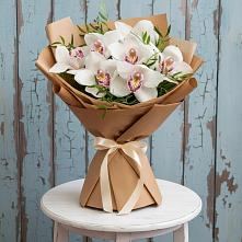 Букет цветов из:  Орхидеи и Розы в Куркино